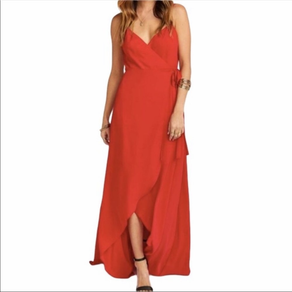 NWOT Show Me Your MuMu Mariah Wrap Dress